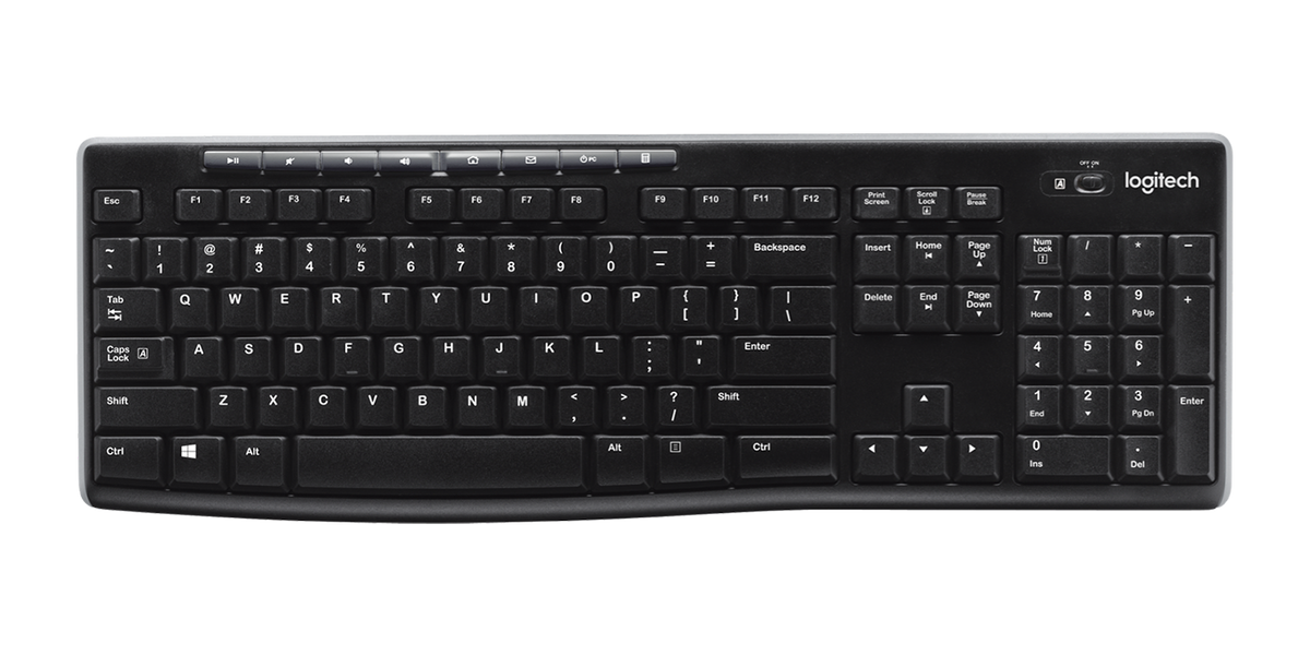 Klaviatūra belaidė Logitech K270