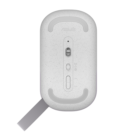 Asus Marshmallow Mouse | MD100 | Mouse | 2.4 GHz, Bluetooth | Beige