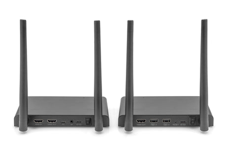 Digitus 4K Wireless HDMI KVM Extender Set, 150 m | DS-55328 | Black