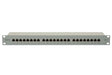 Digitus | Patch Panel | DN-91524S | 48.2 x 4.4 x 10.9 cm | Category: CAT 5e; Ports: 24 x RJ45; Retention strength: 7.7 kg; Insertion force: 30N max | White