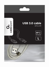 GEMBIRD CCP-USB3-AMCM-1M-W Gembird USB 3