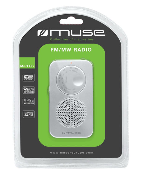 Muse | Pocket radio | M-01 RS | Black