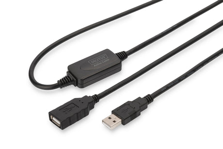 Digitus | Active USB 2.0 Repeater/Extension Cable | DA-73100-1 | USB 2.0 USB A (Female)