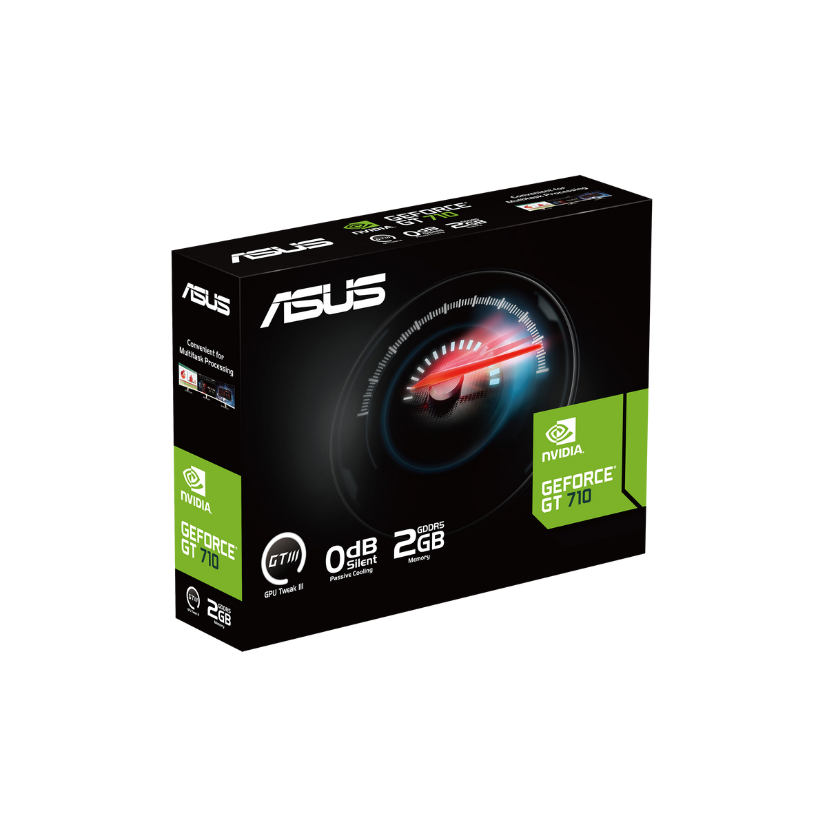 Asus GeForce GT 710 EVO | NVIDIA | 2 GB | GeForce GT 710 | PCI Express 2.0