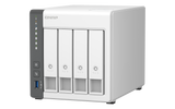 QNAP | 4 Bay ARM | TS-433-4G | Cortex-A55 | ARM 4-core | Processor frequency 2.0 GHz | 4 GB | On board (non-expandable)