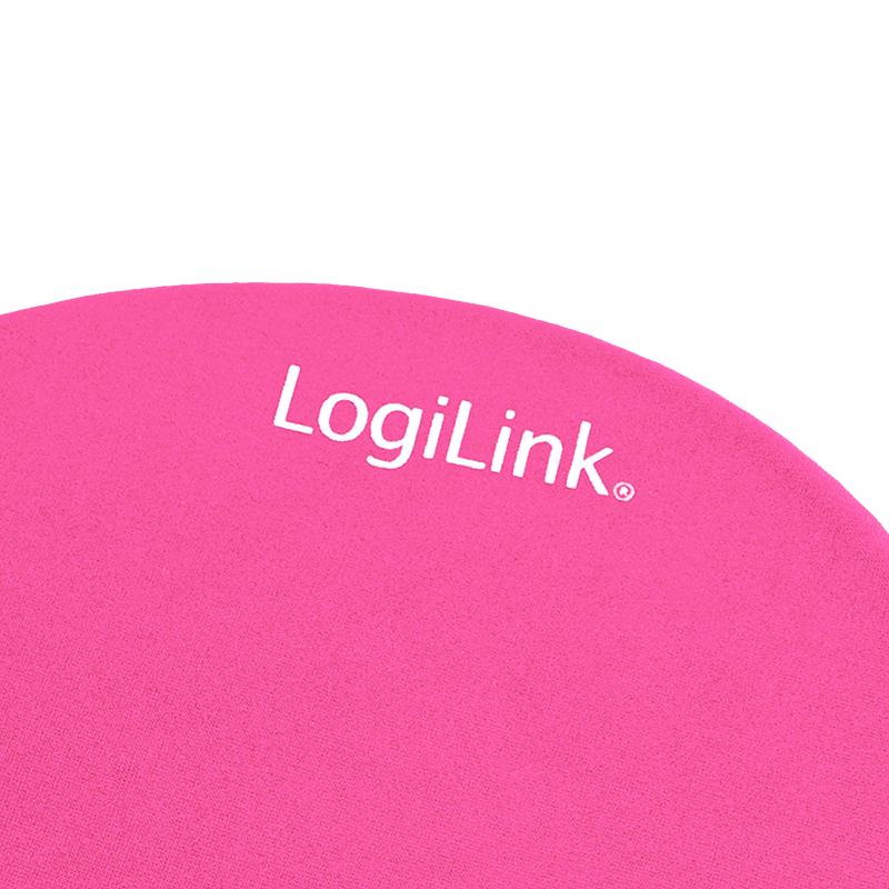 Logilink Mouse Pad | ID0027P | 220 x 220 x 30 mm | Pink