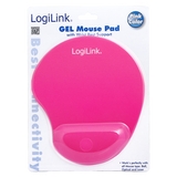 Logilink Mouse Pad | ID0027P | 220 x 220 x 30 mm | Pink