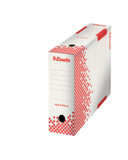 Archyvinė dėžė Esselte Speedbox, 100x250x350 mm, balta