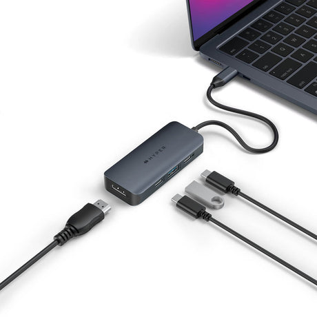 Hyper | HyperDrive Next 4 Port USB-C Hub | HD4001GL | HDMI ports quantity 1