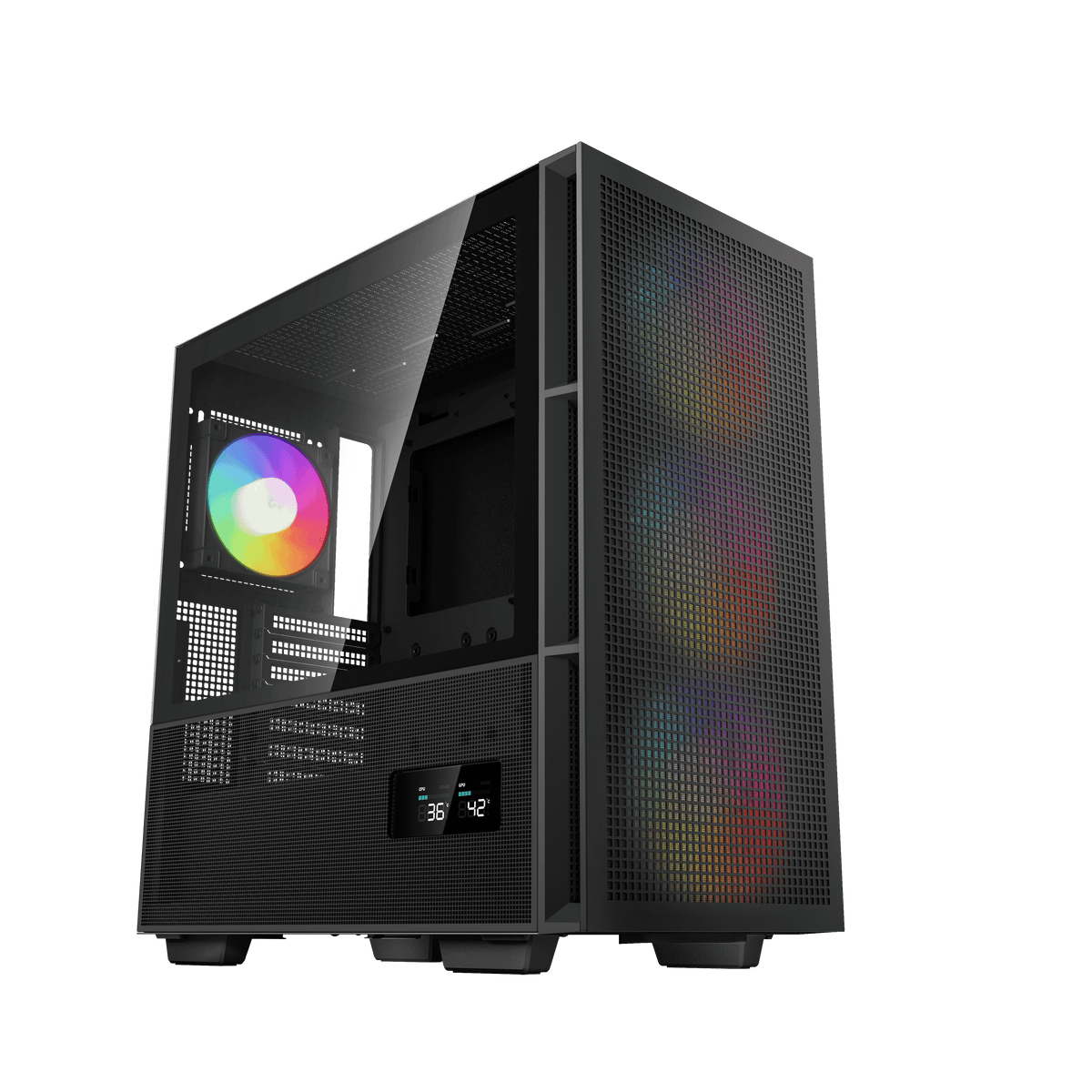 Deepcool | MID TOWER CASE | CH560 Digital | Side window | Mid-Tower | ATX PS2 | Black
