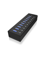 Raidsonic | 10 port USB 3.0 Hub | Icy Box IB-AC6110