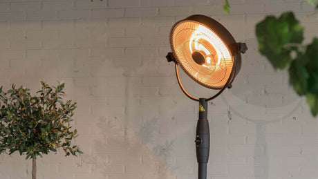 SUNRED | Heater | RSS16, Retro Bright Standing | Infrared | 2100 W | Black | IP54