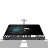 Silicon Power | Slim S55 | 240 GB | Solid-state drive interface SATA | Read speed 550 MB/s | Write speed 450 MB/s