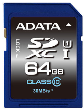 ADATA | Premier | 64 GB | SDHC | Flash memory class 10 | No