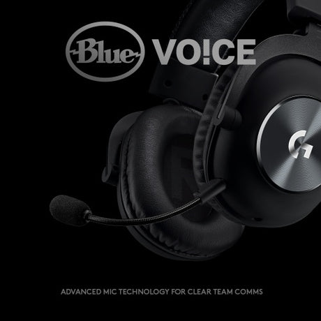 Logitech G PRO X Laidinės žaidimų ausinės, Juoda