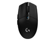 Logitech G305 Lightspeed Belaidė žaidimų pelė, RF Wireless + Bluetooth, 12000 DPI, Juoda