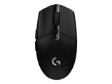 Logitech G305 Lightspeed Belaidė žaidimų pelė, RF Wireless + Bluetooth, 12000 DPI, Juoda