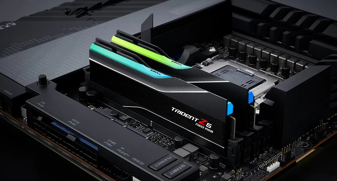 G.Skill | Trident Z5 Neo RGB | 32 Kit (16GBx2) GB | DDR5 | 6400 MHz | PC/server | Registered No | ECC No