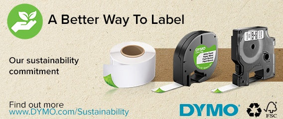 Dymo 40910 (S0720670) D1 Etikečių juostelė 9mm x 7m, Black on Clear