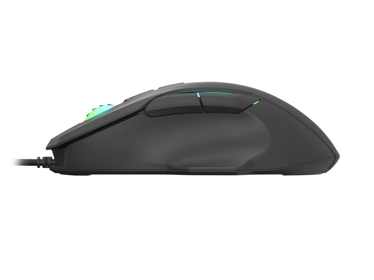 GENESIS Xenon 220 Gaming Mouse, 500 - 6400DPI, Wired, Black | Genesis