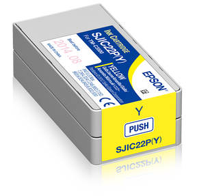 Epson SJIC22P(Y) (C33S020604) Rašalinė kasetė, Geltona