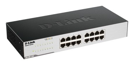 D-Link | 16-Port Gigabit Easy Desktop Switch | GO-SW-16G/E | Unmanaged | Desktop/Rackmountable | 24 month(s)