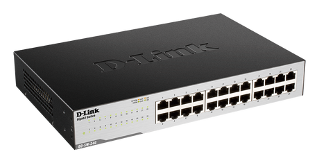 D-Link | 24-Port Gigabit Easy Desktop Switch | GO-SW-24G | Unmanaged | Desktop/Rackmountable | 24 month(s)