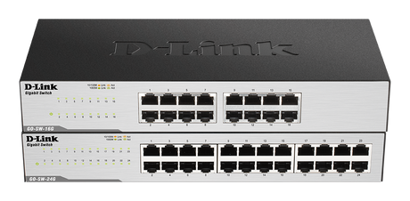 D-Link | 24-Port Gigabit Easy Desktop Switch | GO-SW-24G | Unmanaged | Desktop/Rackmountable | 24 month(s)