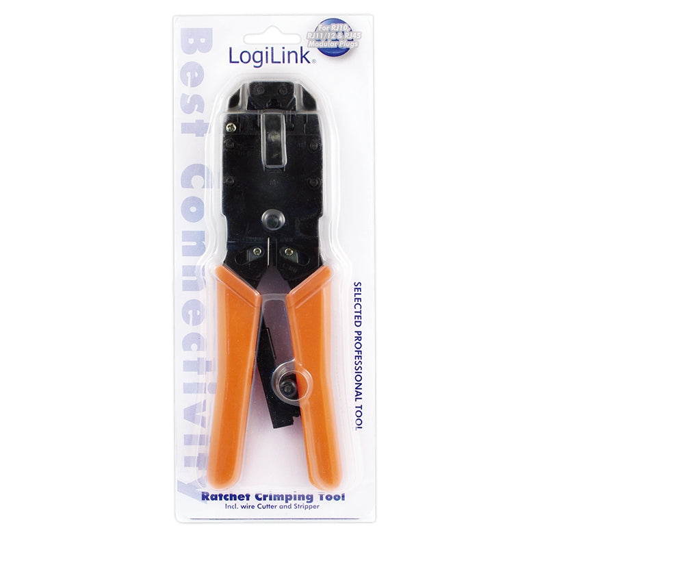 Logilink | Crimping tool universal with cutter and isolater metal