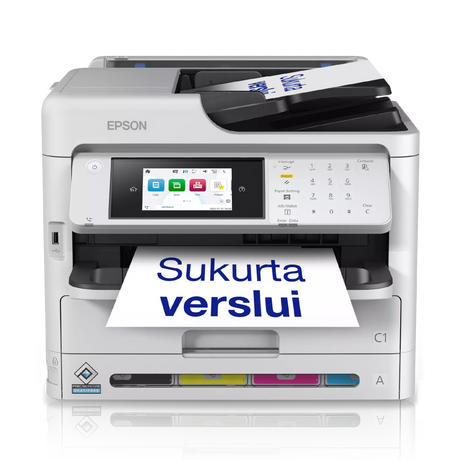 Epson WorkForce Pro WF-C5890DWF Spausdintuvas rašalinis spalvotas MFP A4 34 ppm USB LAN Wi-Fi