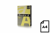 Spalvotas popierius Double A, 80g, A4, 500 lapų, Butter