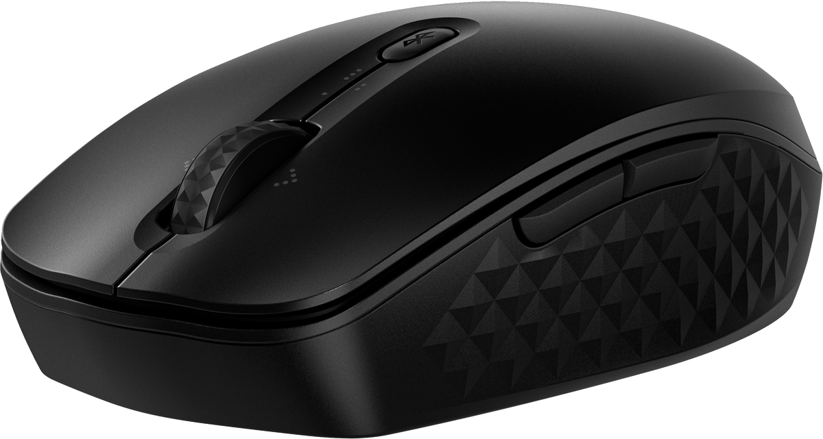 HP 425 Silent Wireless Bluetooth Mouse - Programmable, 4-way Scrolling - Black