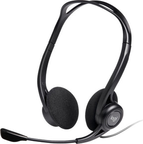 Logitech 960 Laidinės ausinės, USB-A, Juoda