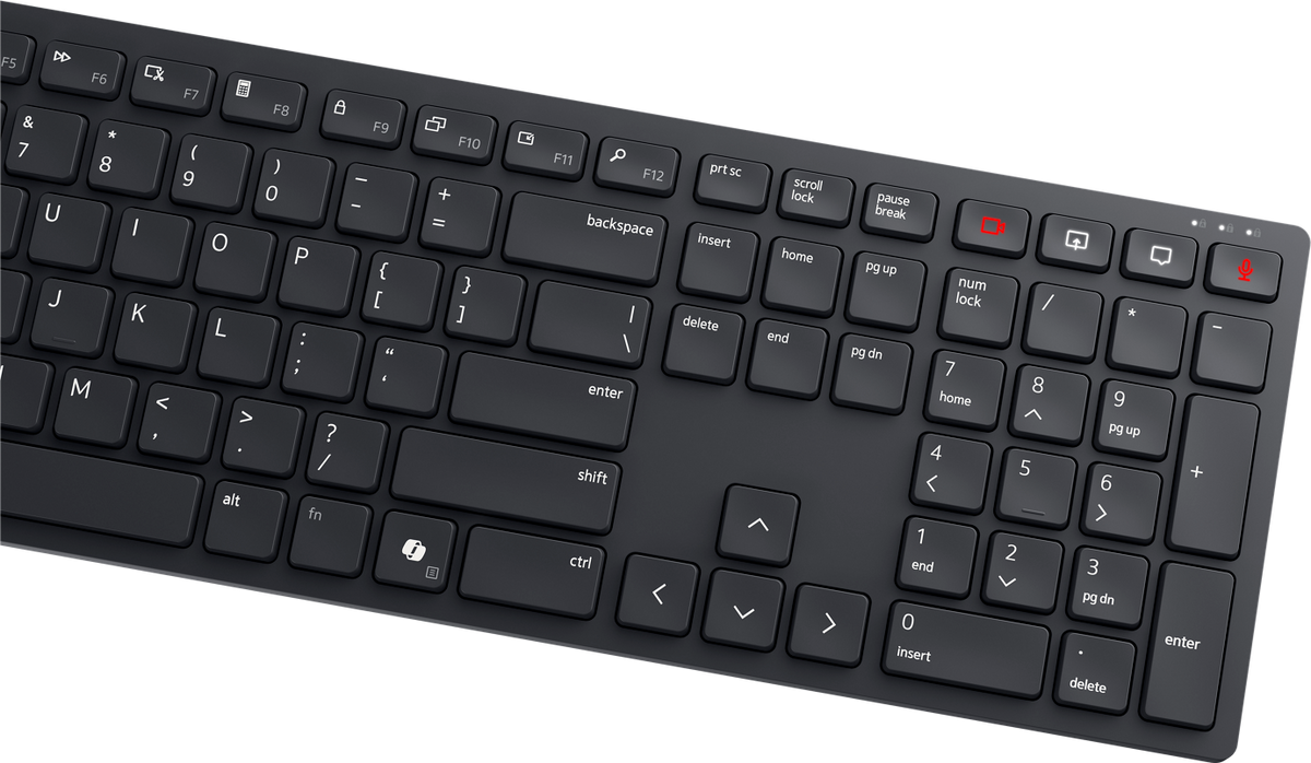 Dell | Collaboration Keyboard | KB525C | Keyboard | Wired | US (QWERTY) | Black