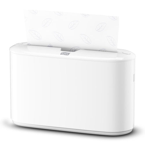 Pastatomas laikiklis rankšluosčių servetėlėmis Tork Xpress Countertop Multifold H2, baltos spalvos