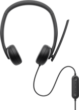 Dell | Headset | WH3024 | Built-in microphone | USB-C, USB-A | Black