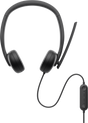 Dell | Headset | WH3024 | Built-in microphone | USB-C, USB-A | Black