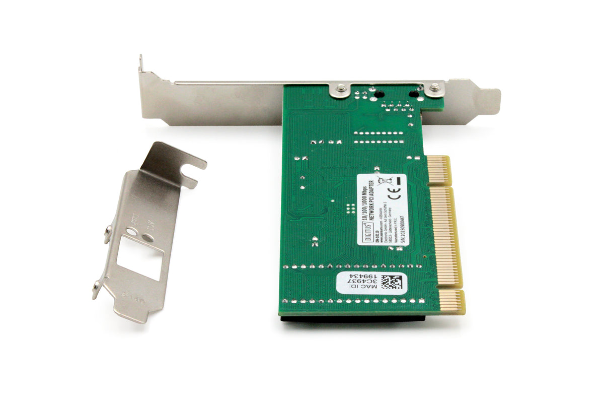 Digitus | Gigabit Ethernet PCI Network Card | DN-10110 | PCI