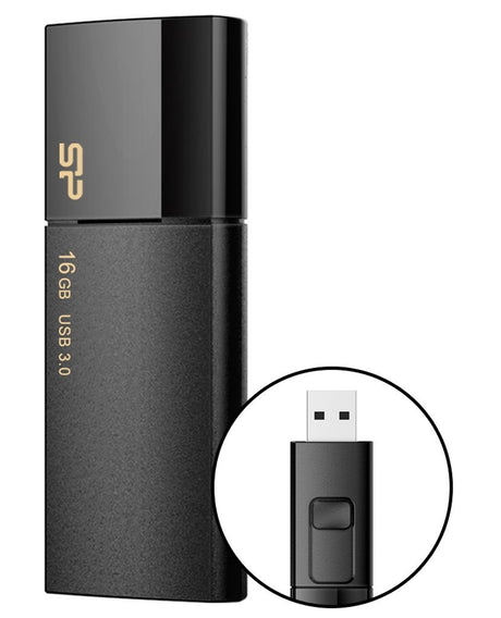 Silicon Power | Blaze B05 | 16 GB | USB Type-A | Black