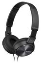 Sony | ZX series | MDR-ZX310AP | Wired | On-Ear | Microphone | Black
