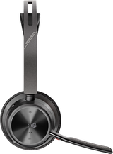 Poly Voyager Focus 2 MS Teams Belaidės ausinės, Bluetooth, USB-C/A Adapter, Juoda