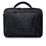 PORT DESIGNS | Courchevel | Fits up to size 15.6 " | Messenger - Briefcase | Shoulder strap | Black