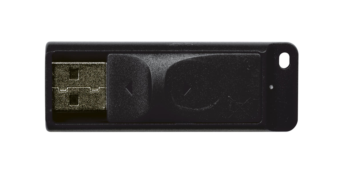 Verbatim 98696 Slider USB atmintinė 16GB, USB-A 2.0, Juoda