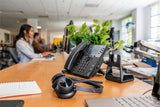 Poly Voyager 4320 MS Teams Belaidės ausinės, Bluetooth, USB-A, +BT700 dongle, +Charging Stand, Juoda