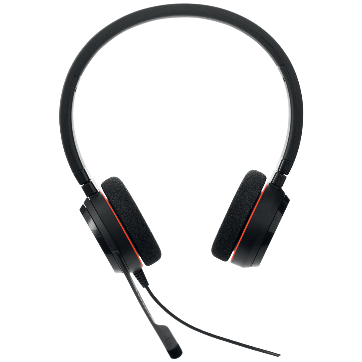 Laidinės ausinės su mikrofonu Jabra Evolve 20 UC Stereo Office/Call center USB Type-A, Juoda