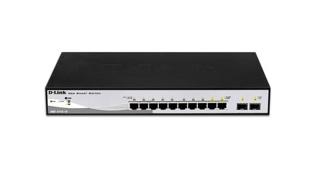 D-Link | 10-Port Gigabit Smart Managed Switch | DGS-1210-10 | Managed L2+ | Rackmountable