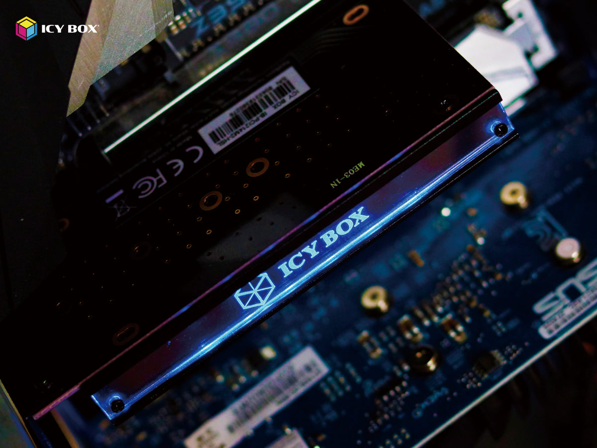 Raidsonic | ICY BOX | PCIe card with M.2 M-Key socket for one M.2 NVMe SSD