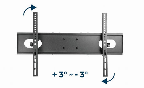 Gembird | Full-motion wall mount | WM-70ST-01 | Tilt, Swivel | 37-70 " | Maximum weight (capacity) 35 kg | Black
