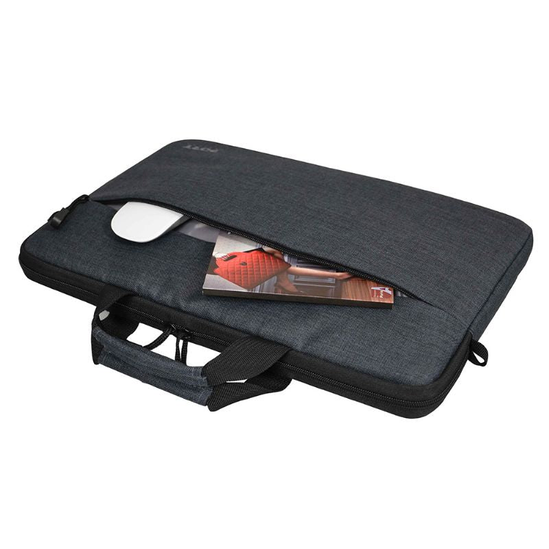 PORT DESIGNS | Belize | Fits up to size 15.6 " | Messenger - Briefcase | Shoulder strap | Black