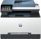HP Color LaserJet Pro 3302fdn All-in-One Printer Printer - A4 Color Laser, Print/Dual-Side Copy & Scan/Fax, Automatic Document Feeder, Auto-Duplex, LAN, 25ppm, 150-2500 pages per month (replaces M283fdn)